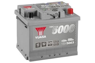 Marş motoru aküsü YBX5000 Silver High Performance SMF Batteries