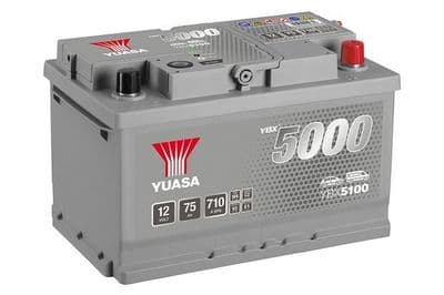 Marş motoru aküsü YBX5000 Silver High Performance SMF Batteries
