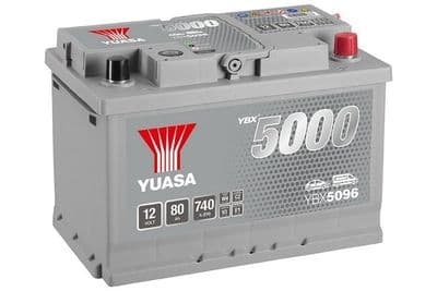 Marş motoru aküsü YBX5000 Silver High Performance SMF Batteries