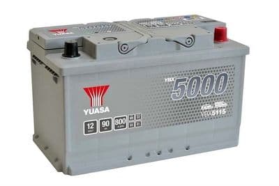 Marş motoru aküsü YBX5000 Silver High Performance SMF Batteries