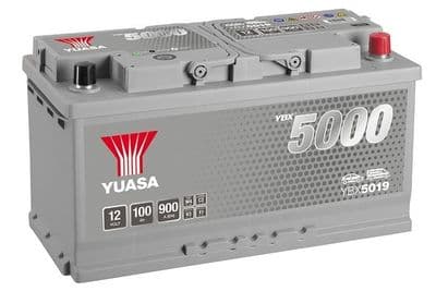 Marş motoru aküsü YBX5000 Silver High Performance SMF Batteries