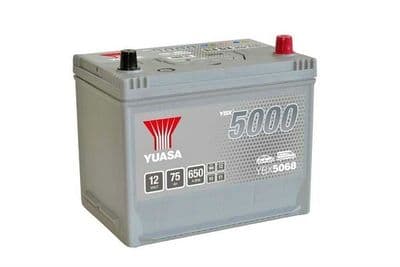 Marş motoru aküsü YBX5000 Silver High Performance SMF Batteries