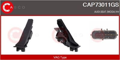 Gaz pedalı seti Genuine