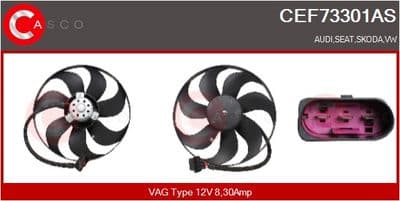 Fan, motor soğutması Brand New HQ