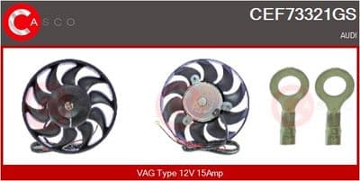 Fan, motor soğutması Genuine