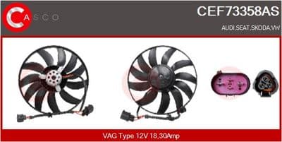 Fan, motor soğutması Brand New HQ