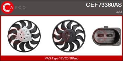 Fan, motor soğutması Brand New HQ