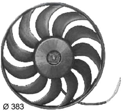 Fan, motor soğutması BEHR