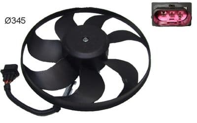 Fan, motor soğutması BEHR