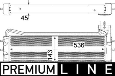 Motor yağ radyatörü BEHR *** PREMIUM LINE ***
