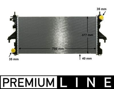 Motor su radyatörü BEHR *** PREMIUM LINE ***