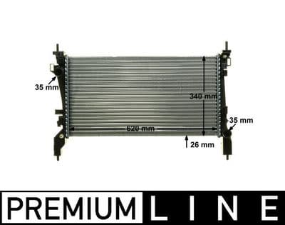 Motor su radyatörü BEHR *** PREMIUM LINE ***