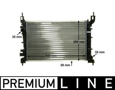 Motor su radyatörü BEHR *** PREMIUM LINE ***