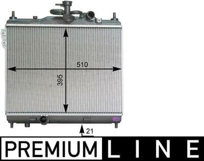 Motor su radyatörü BEHR *** PREMIUM LINE ***