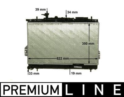 Motor su radyatörü BEHR *** PREMIUM LINE ***