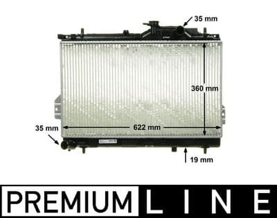 Motor su radyatörü BEHR *** PREMIUM LINE ***