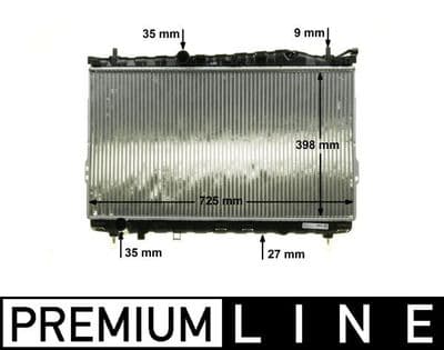 Motor su radyatörü BEHR *** PREMIUM LINE ***