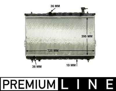 Motor su radyatörü BEHR *** PREMIUM LINE ***