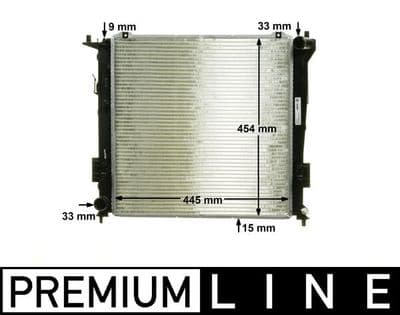 Motor su radyatörü BEHR *** PREMIUM LINE ***