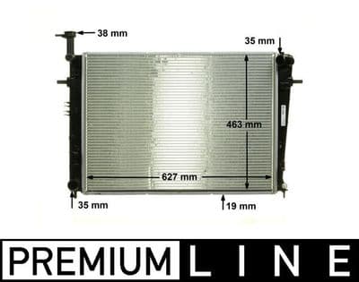 Motor su radyatörü BEHR *** PREMIUM LINE ***