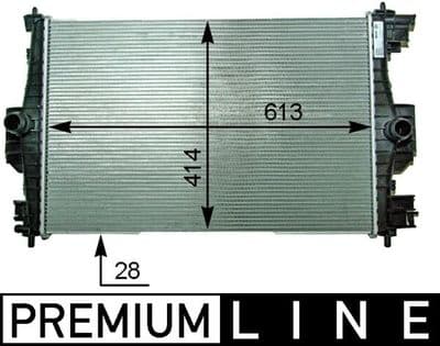Motor su radyatörü BEHR *** PREMIUM LINE ***