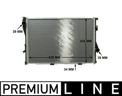 Motor su radyatörü BEHR *** PREMIUM LINE ***