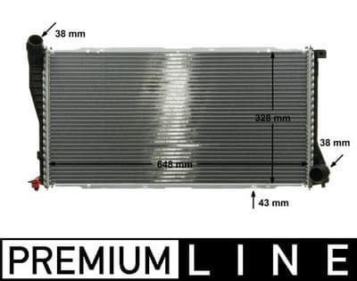 Motor su radyatörü BEHR *** PREMIUM LINE ***
