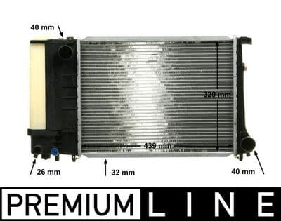 Motor su radyatörü BEHR *** PREMIUM LINE ***