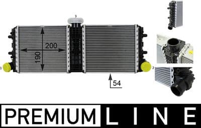 Motor su radyatörü BEHR *** PREMIUM LINE ***