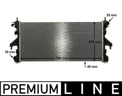 Motor su radyatörü BEHR *** PREMIUM LINE ***