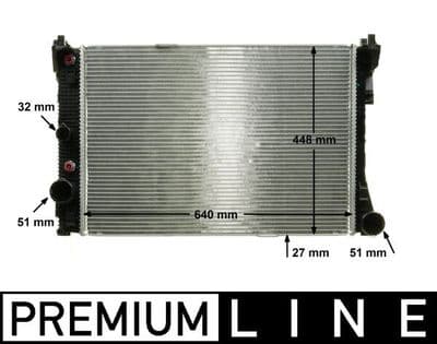 Motor su radyatörü BEHR *** PREMIUM LINE ***