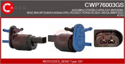 Cam suyu pompası Genuine
