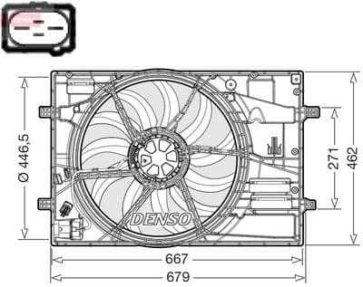 Fan, motor soğutması