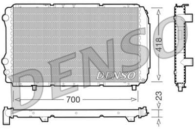 Motor su radyatörü
