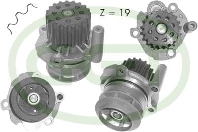 Su pompası, motor soğutması