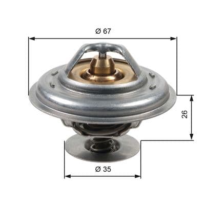 Termostat, soğutma sıvısı
