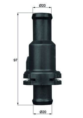 Termostat, soğutma sıvısı BEHR