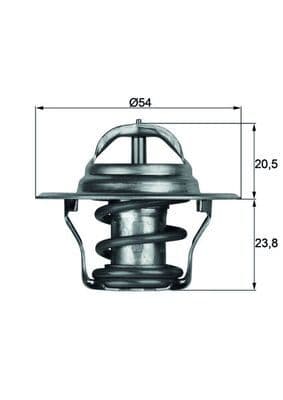 Termostat, soğutma sıvısı BEHR