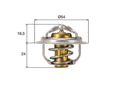 Termostat, soğutma sıvısı BEHR