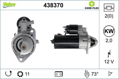 Marş motoru VALEO CORE-FLEX