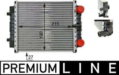 Motor su radyatörü BEHR *** PREMIUM LINE ***